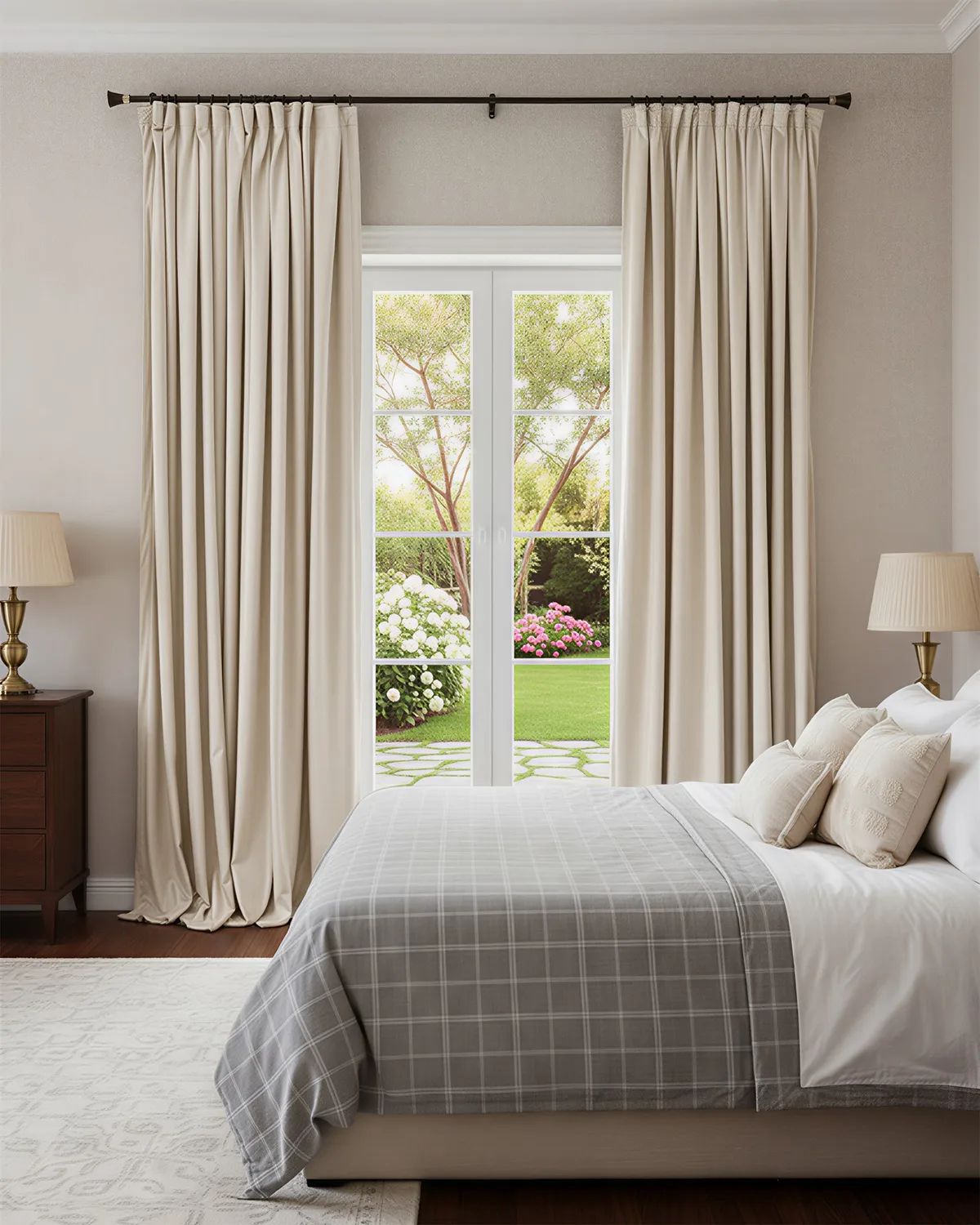 Moonlit 4 Layers Heavyweight Soundproof Thermal 100% Blackout Velvet Custom Curtain