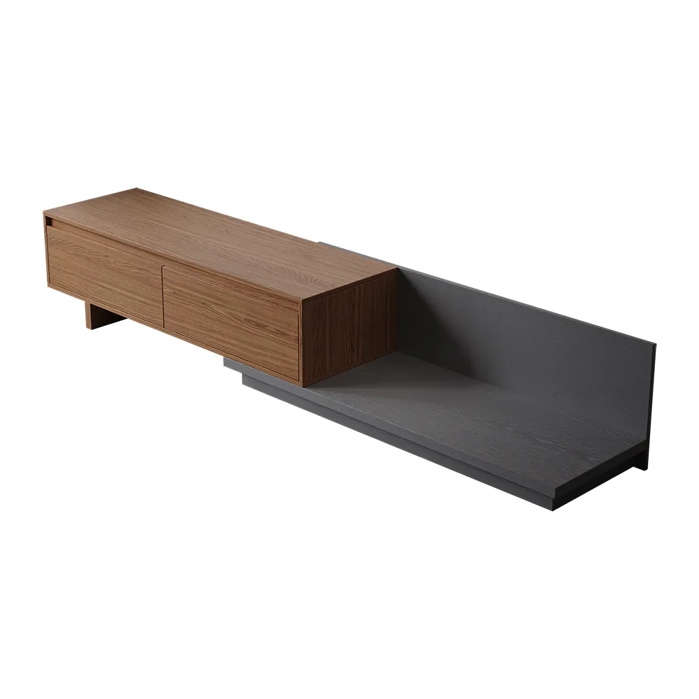 Fero Minimalist Retracted & Extendable TV Stand — image 8