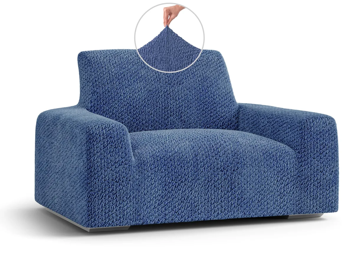 Armchair Slipcovers - 1-Piece Furniture Protector - Form Fit, Machine Washable -VelvetCollection — image 5
