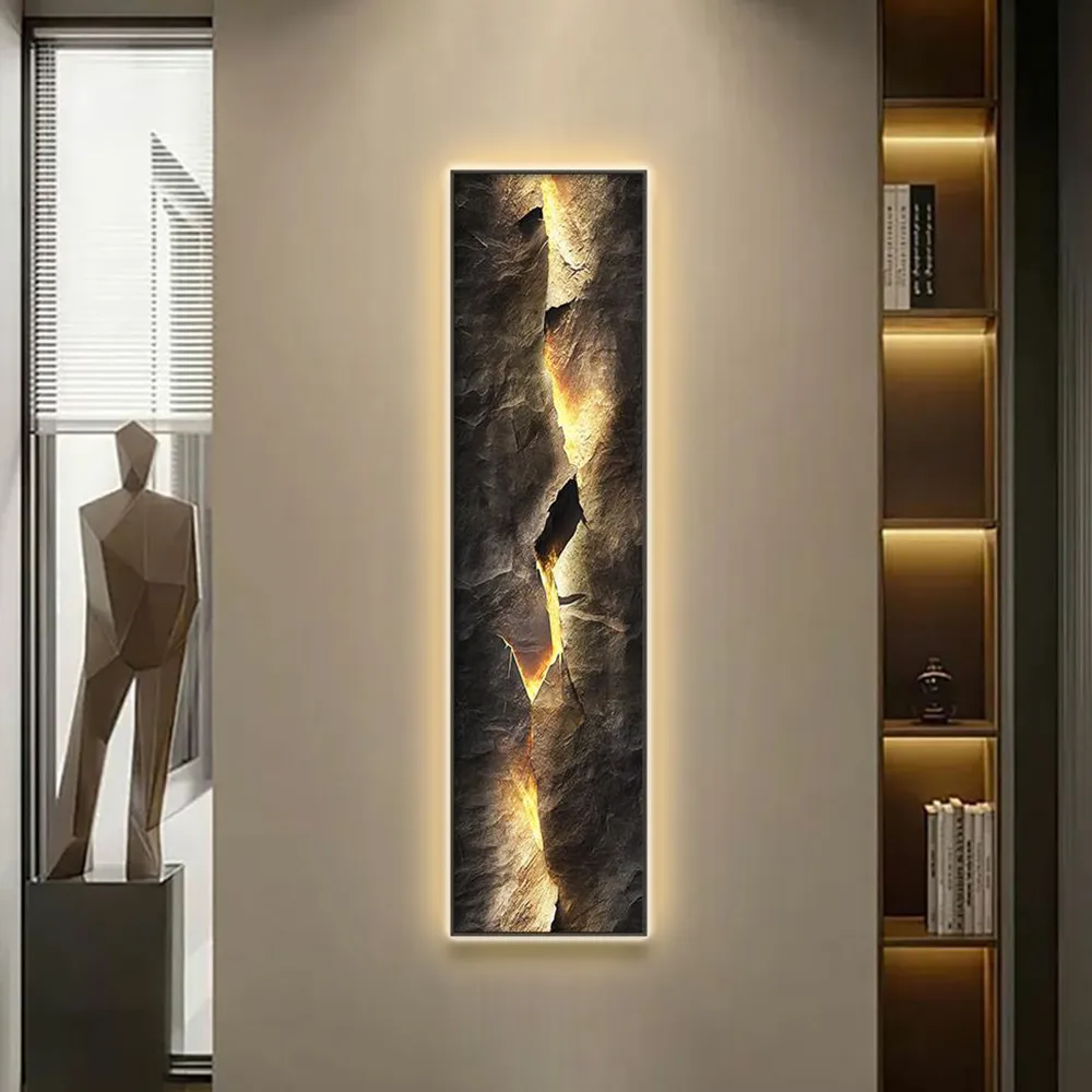 Extra-Large Modern LED Wall Art with Backlit Light Home Decor — USB Powered — image 19