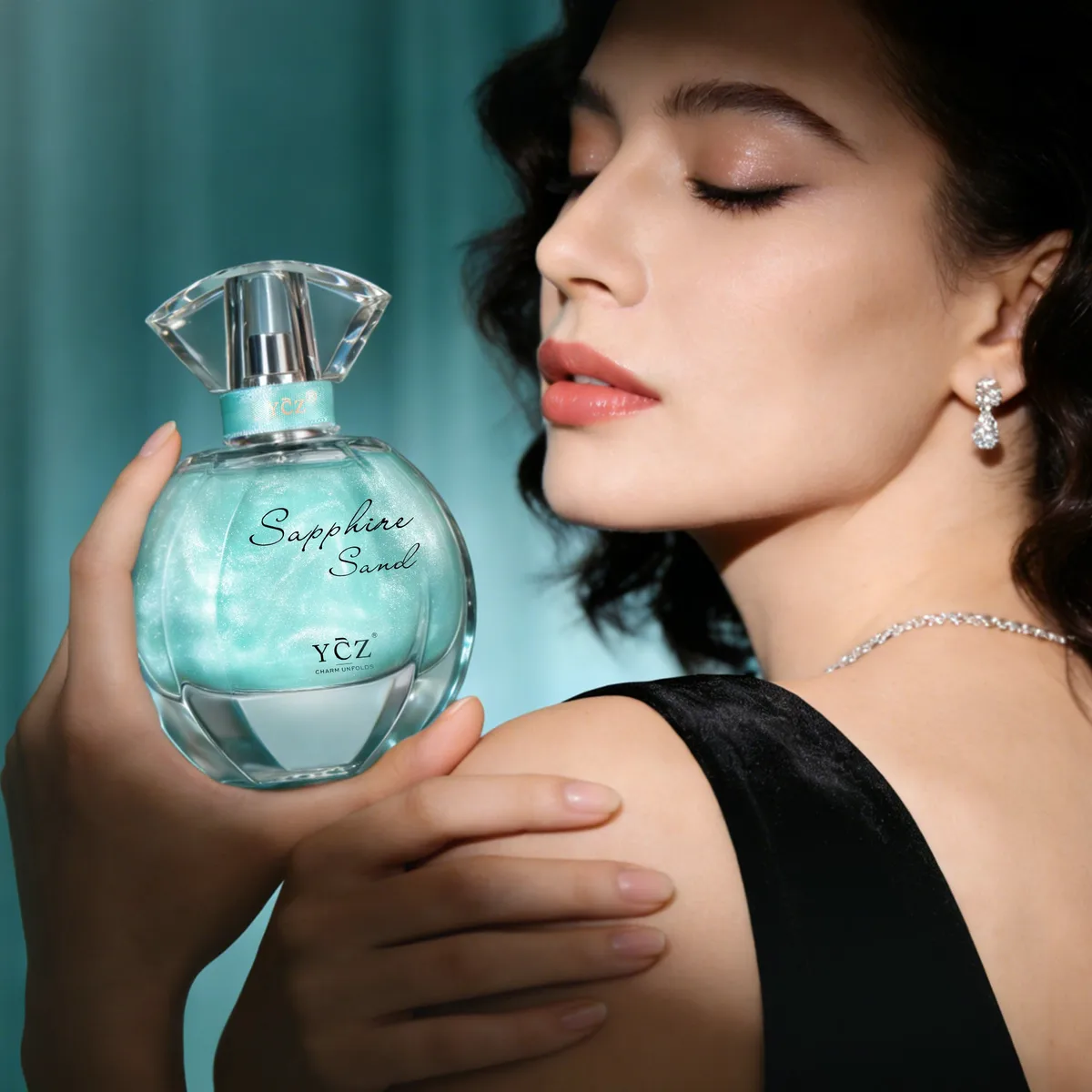 Sapphire Sand Eau de Parfum, 1.7fl oz, Fruity Floral Fresh Elegant Women’s Perfume, Long Lasting Fragrance — image 5