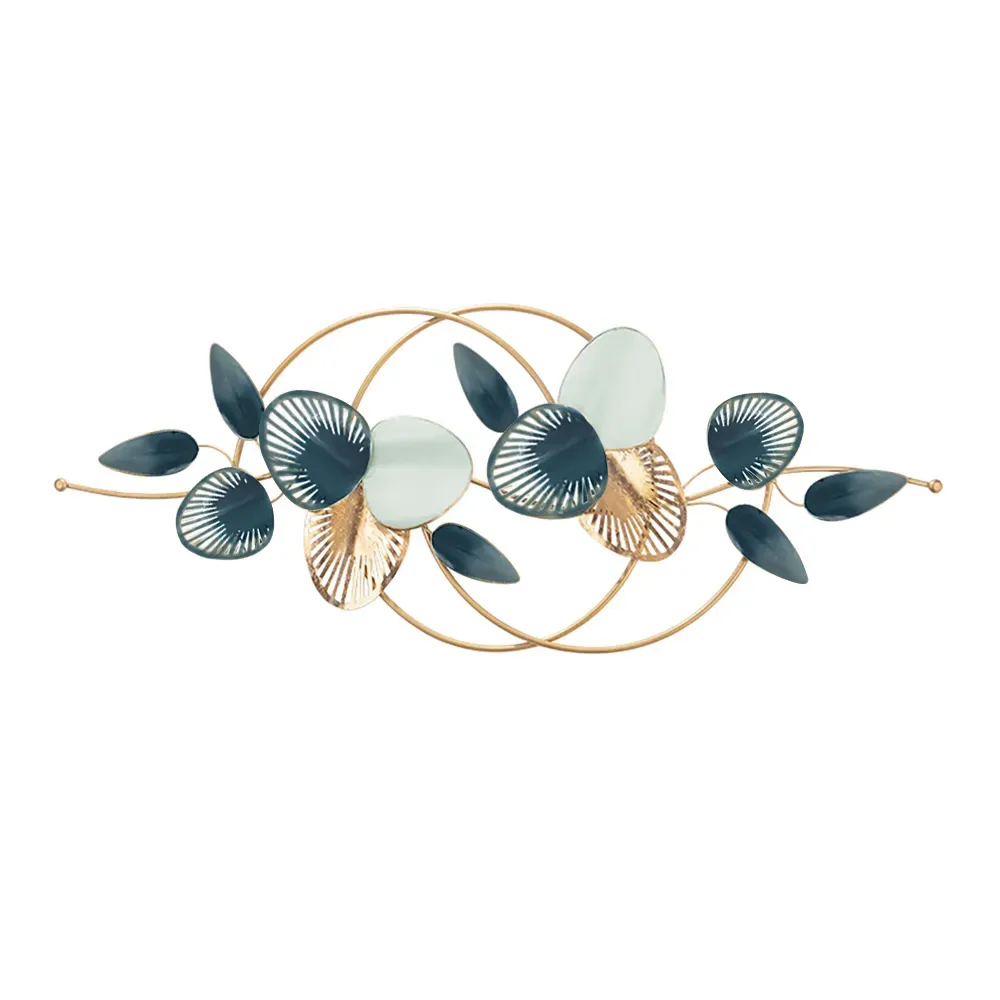 Modern Minimalist 3D Hollow-out Metal Leaves Wall Decor Classic Fashion Wall Decoration — image 8