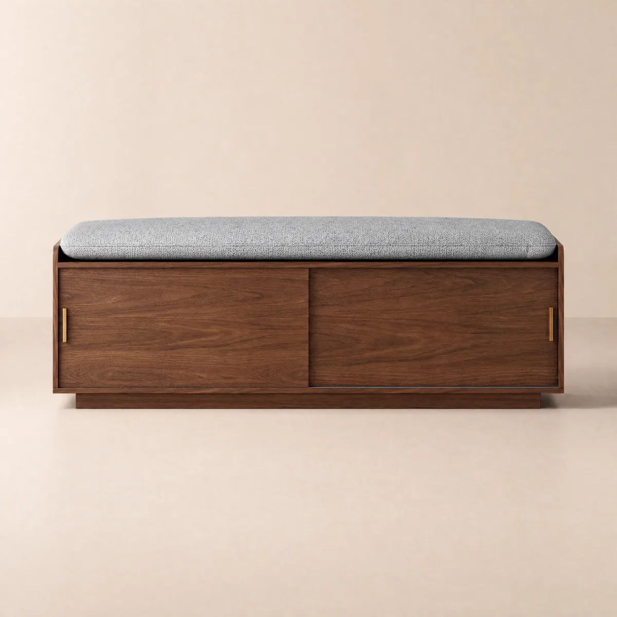2 Doors Shoe Storage Entryway Bench — image 18