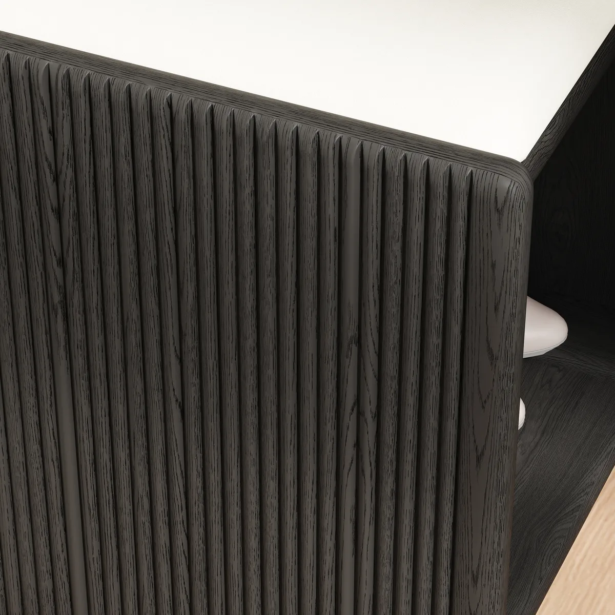 Modern Leather Upholstered Entryway Bench Shoe Storage — image 9