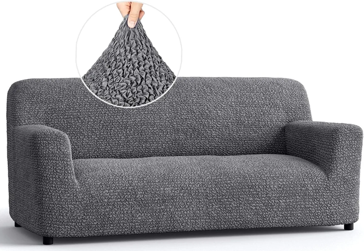 Sofa Slipcovers - 1-Piece Furniture Protector - Form Fit, Machine Washable -MicrofibraCollection — image 25