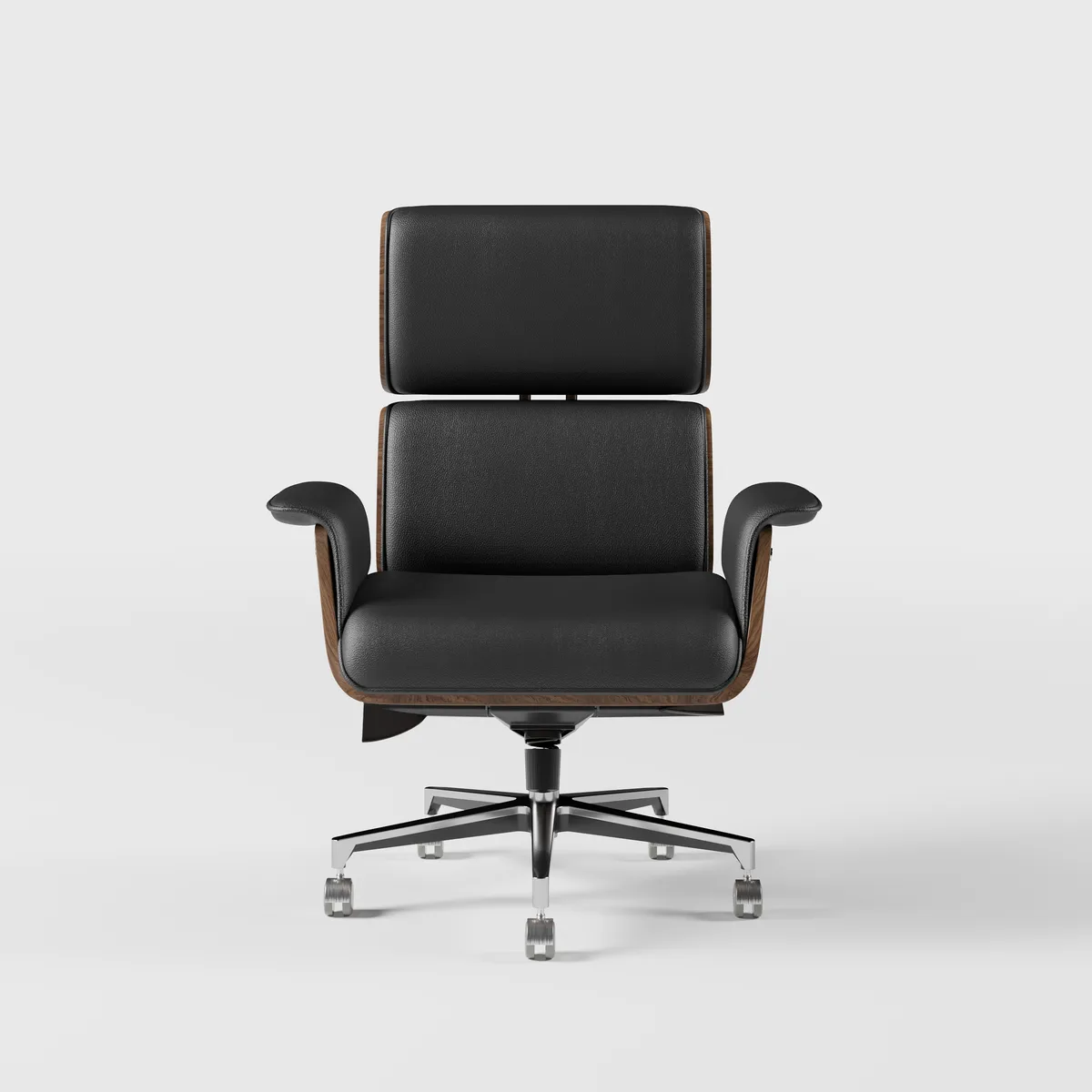Modern White L-Shape Executive Left Hand Desk & Office Chair Set (70.9'') — image 23