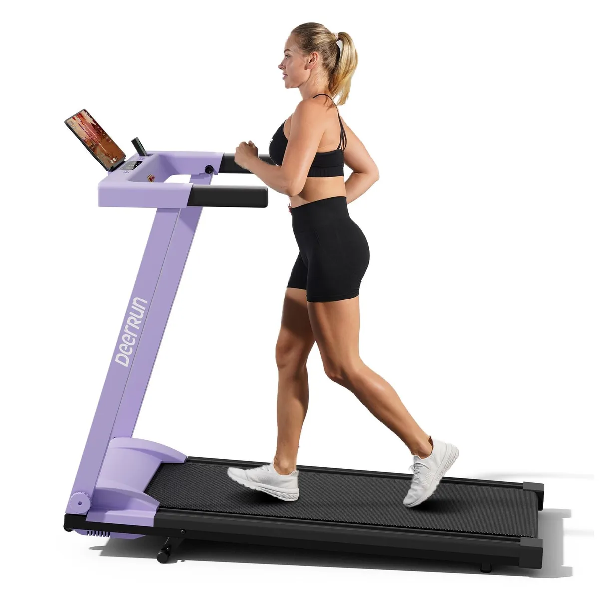All-New 2026 A1 Pro Move+  6% Incline Foldable Treadmill——Upgraded Chip & NFC Support | 350Lbs, 10mph Dreamy Violet