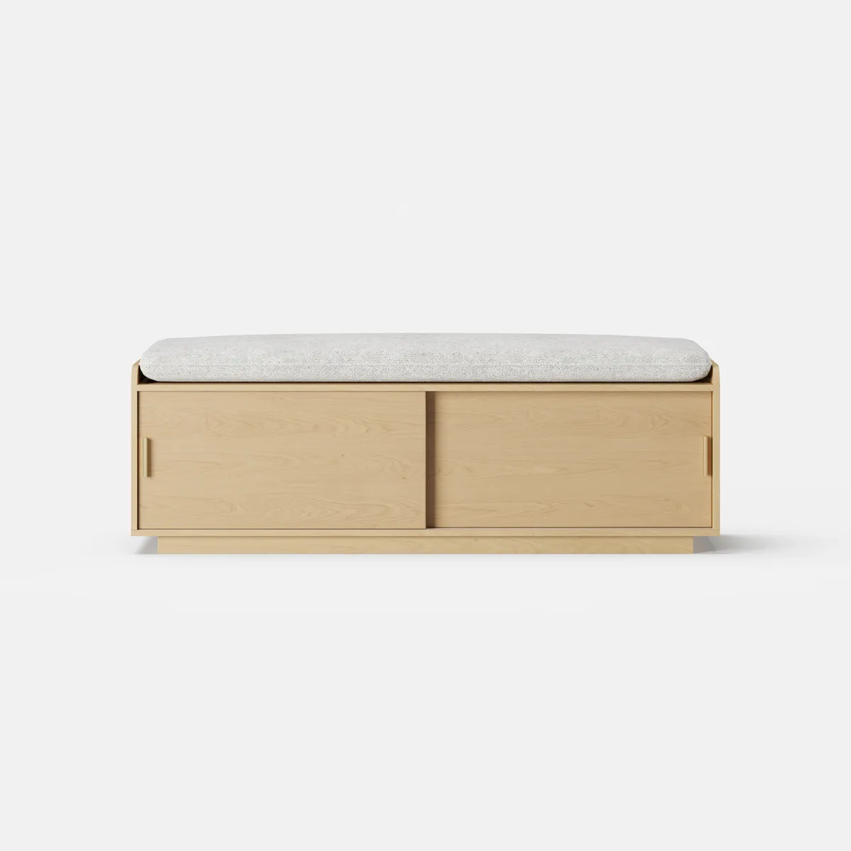 2 Doors Shoe Storage Entryway Bench — image 24
