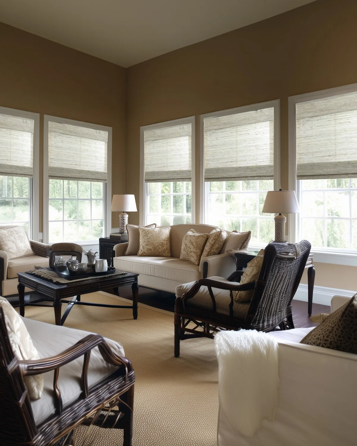 Mia Jute Woven Shade - Sand — image 7