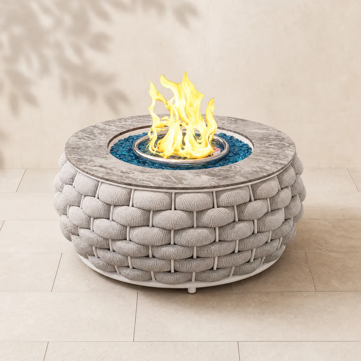 Cocaro Outdoor 27" Propane Smokeless Round Fire Pit Table — image 10