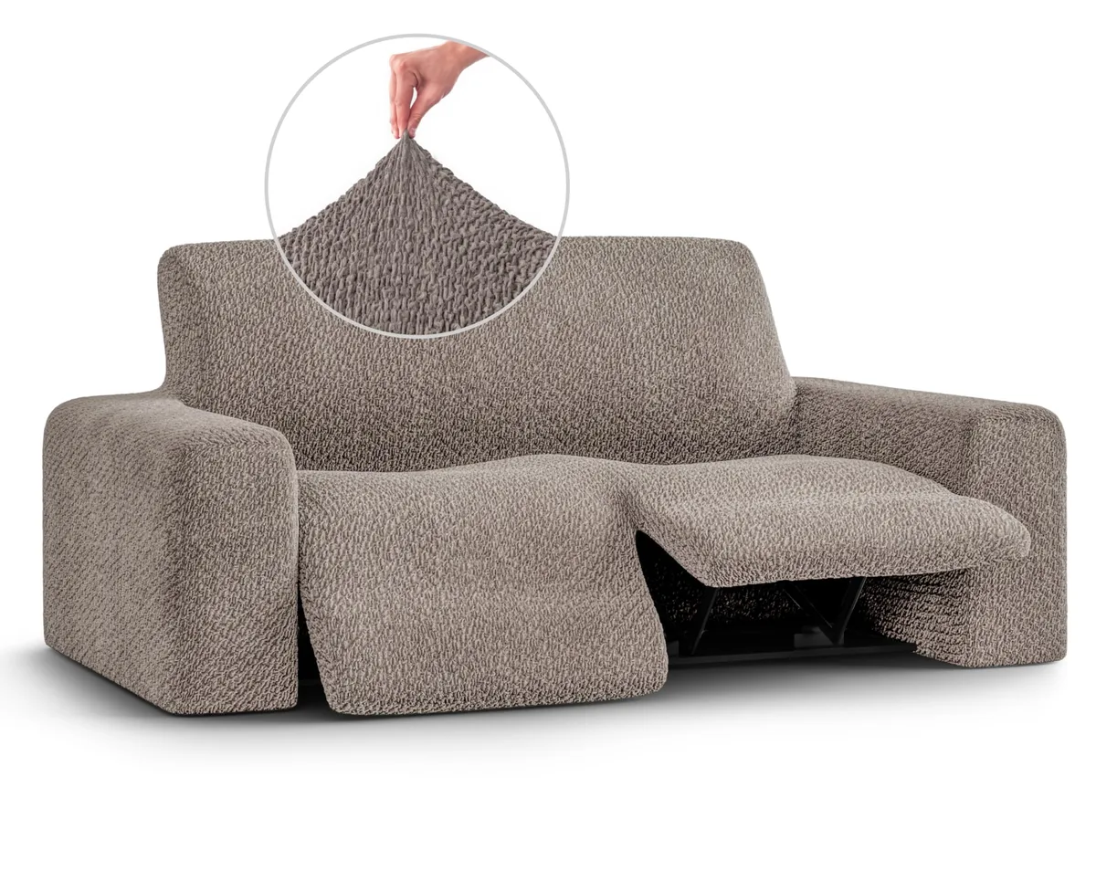 Recliner Loveseat Slipcover - 1-Piece Furniture Protector - Form Fit, Machine Washable -VelvetCollection