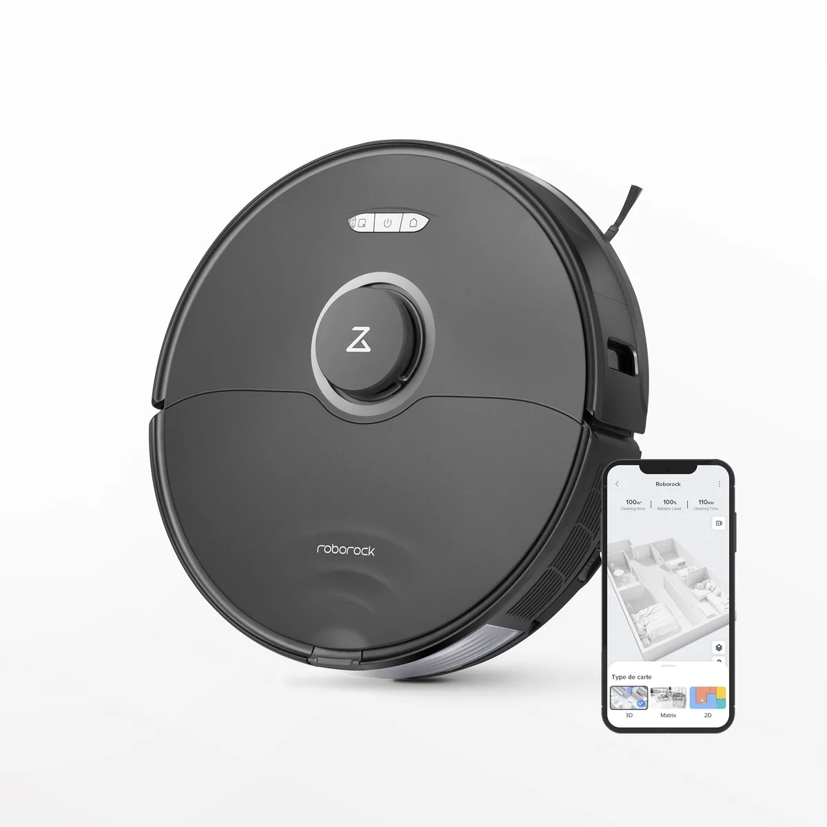 【Certified Refurbished 90% New】Roborock S8 Robot Vacuum with Sonic Mop