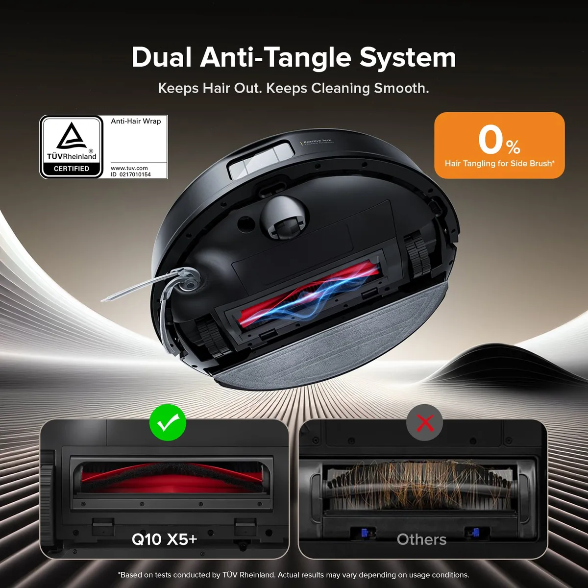 Roborock Q10 X5+ Robot Vacuum and Mop with Auto-Empty Dock — image 4