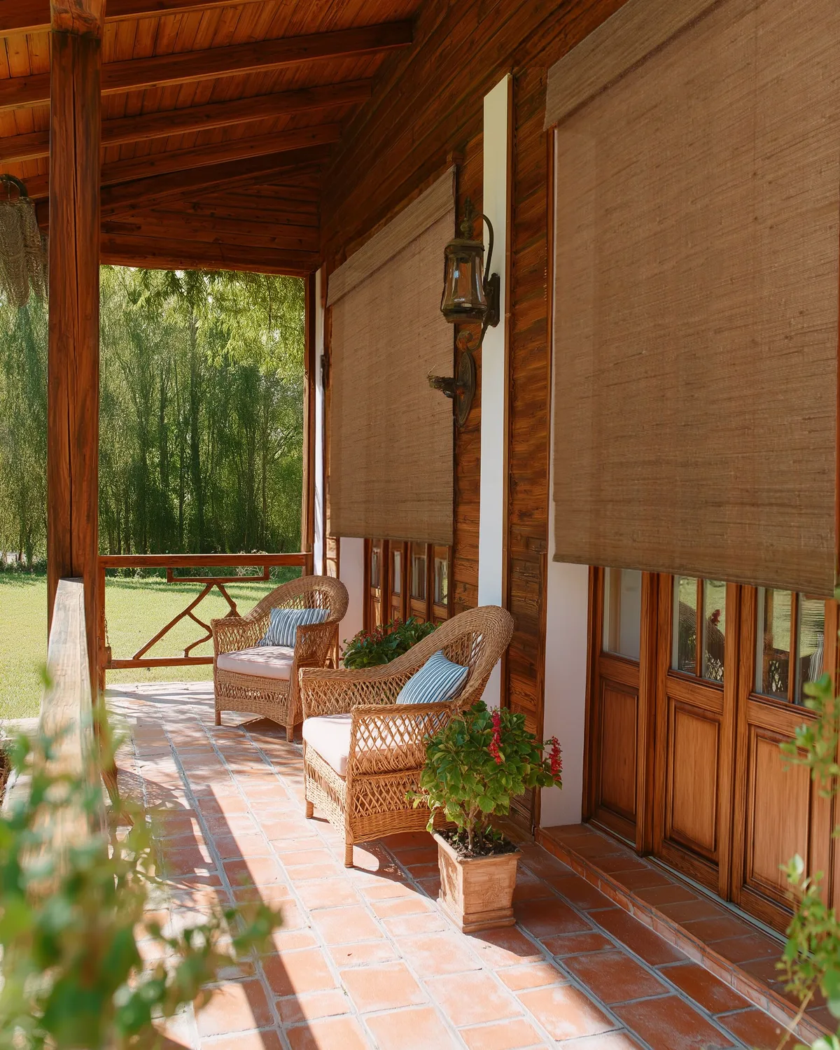 Mia Jute Outdoor Woven Shade - Sand — image 3