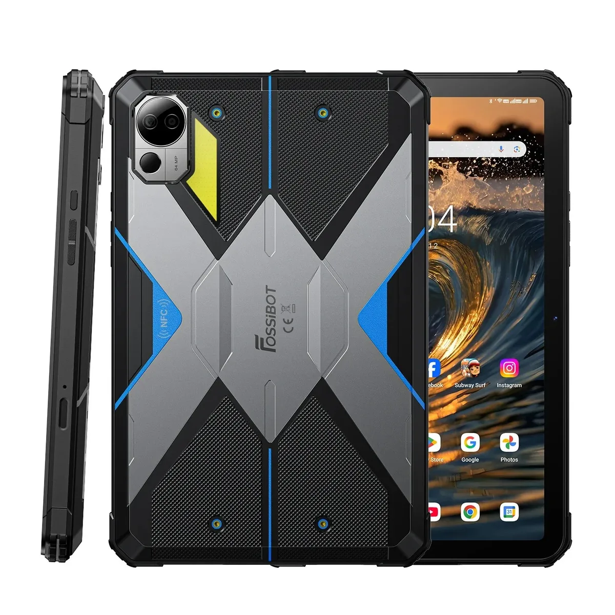 FOSSiBOT DT3 5G Rugged Tablet 10.4" 2K Display 32GB 256GB 21560mAh 64MP Camera 66W Fast Charging Android 15 — image 3