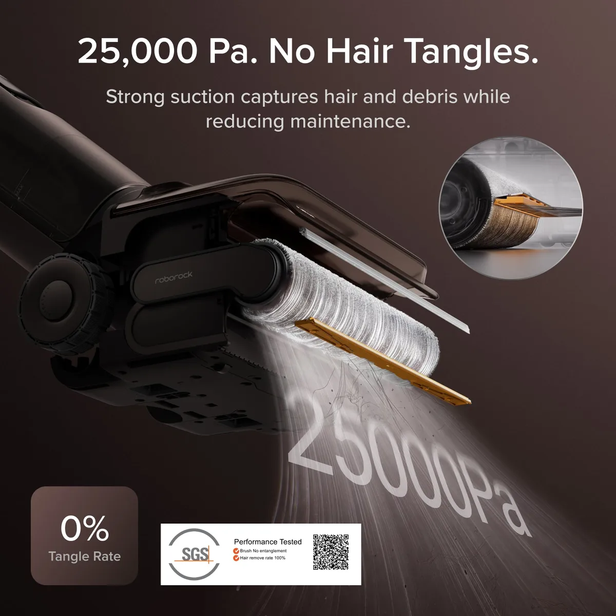 Roborock F25 Pro Turbo Wet Dry Vacuum with HyperScrub One-Tap Deep Cleaning — image 3
