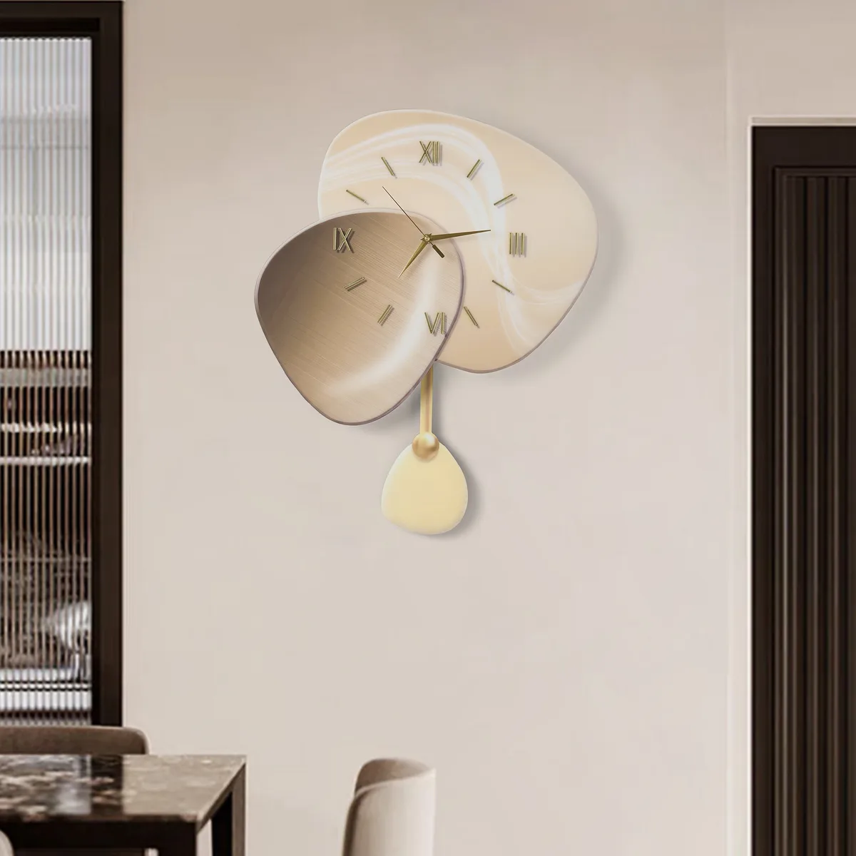 24" LED Wall Clock with 3-Color Dimming and Remote Control — image 11