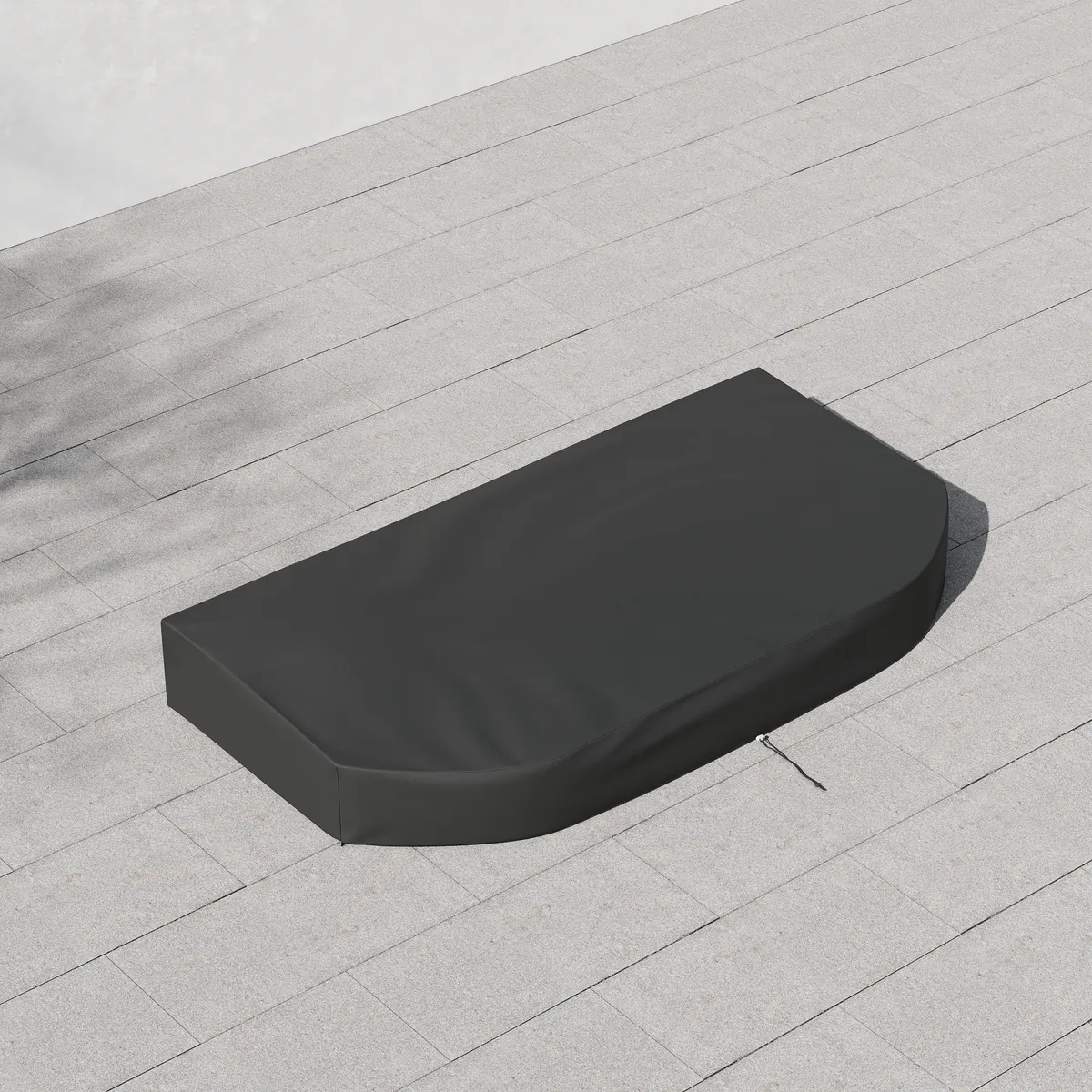Waterproof 600D Patio Lounge Chair Cover Canvas Outdoor Furniture Cover — image 5