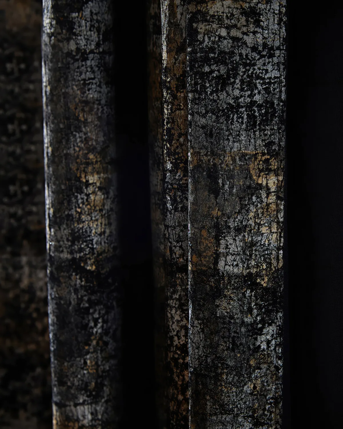 Impression Foil Printed Velvet Patterned Custom Curtain | Designed in Italy — image 2