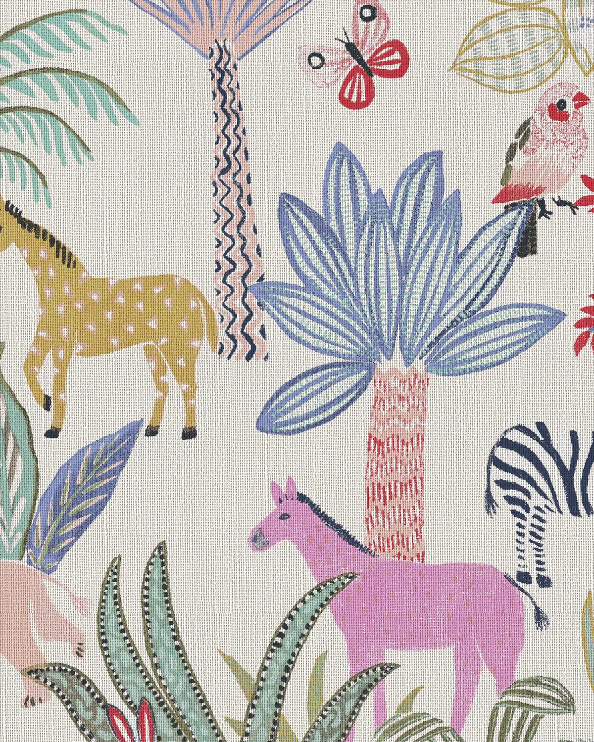 Tropical Patterned Kid's Custom Curtain — image 2