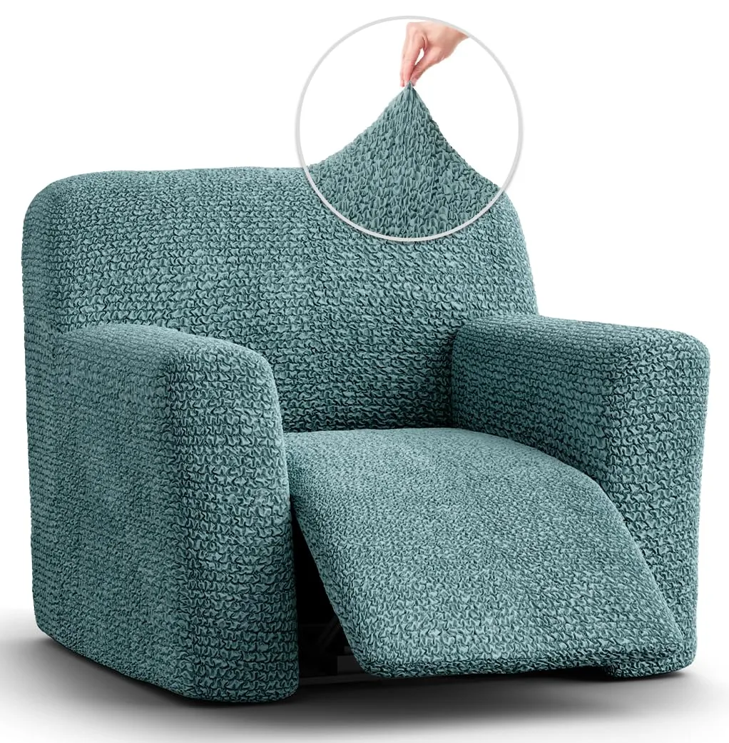 Recliner Chair Slipcover - 1-Piece Furniture Protector - Form Fit, Machine Washable -MicrofibraCollection — image 4