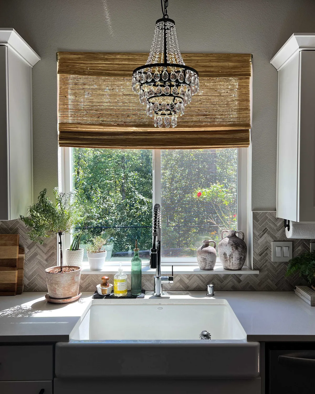 Mia Jute Woven Shade - Sand