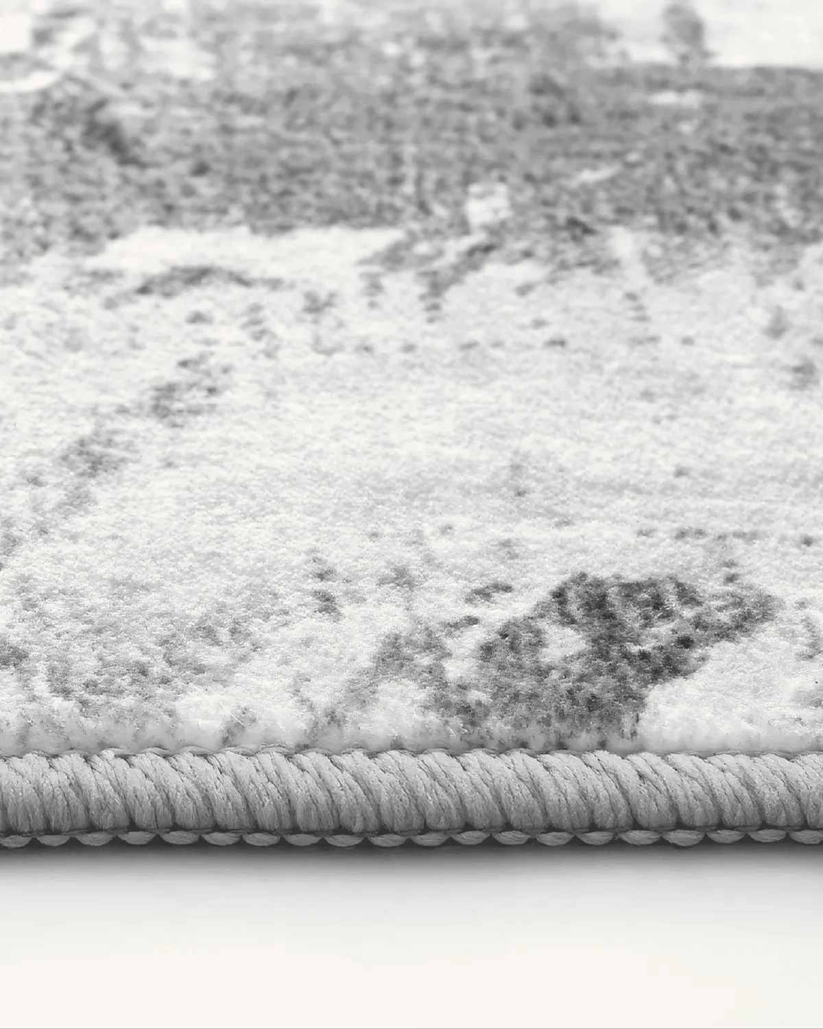 Geometric Vintage Tara Dark Gray Washable Area Rug — image 7