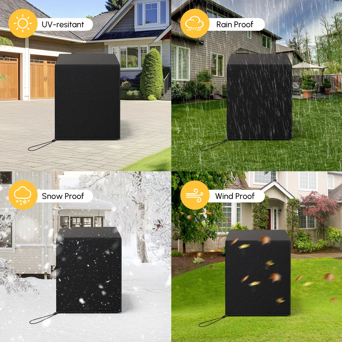 Tevara 600D Tough Canvas Waterproof Outdoor Chair Covers — image 5