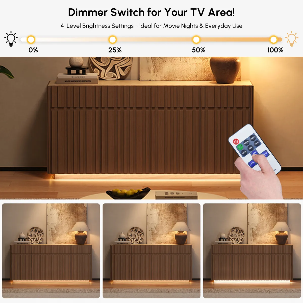 Aura 65" Ash Wood Slatted — image 17
