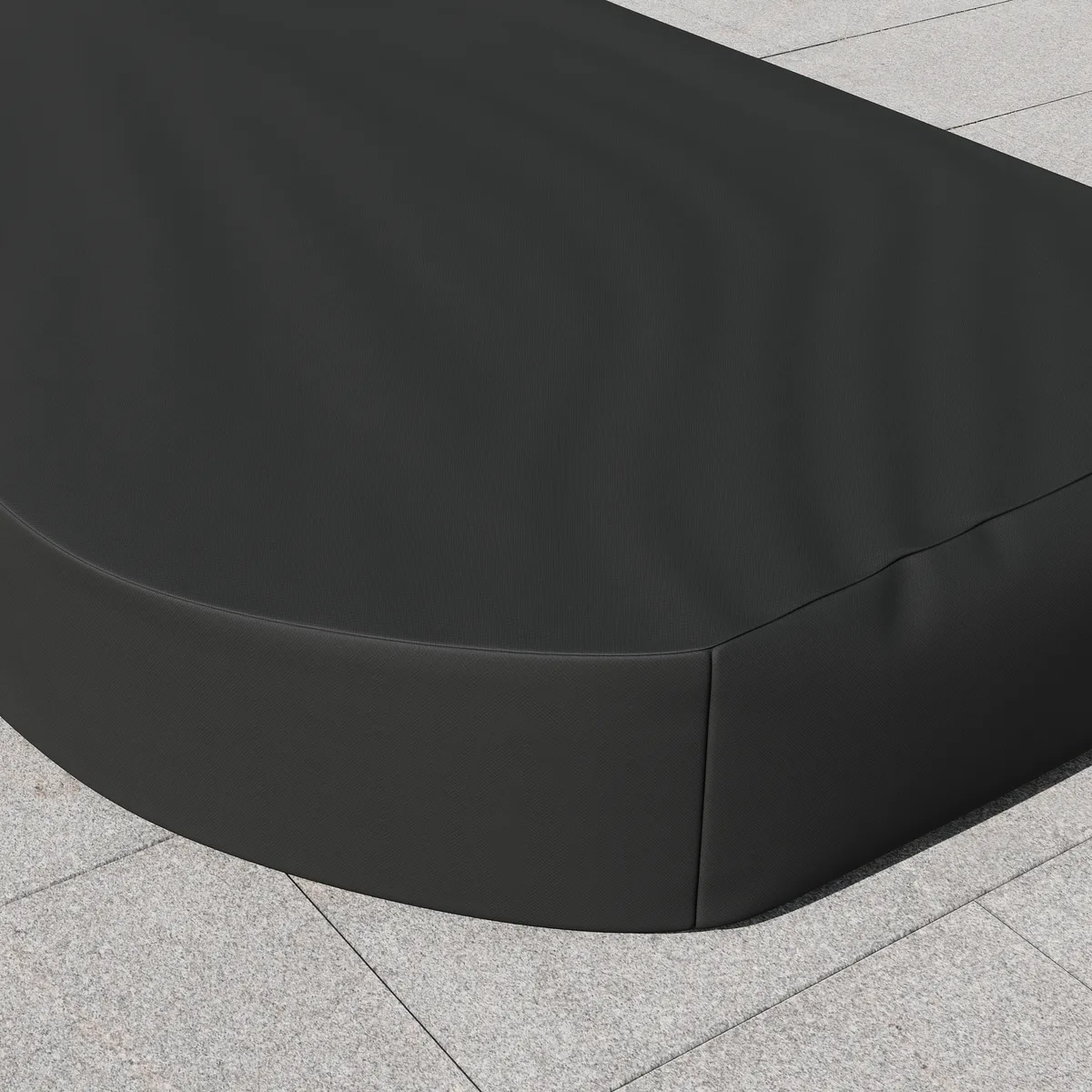Waterproof 600D Patio Lounge Chair Cover Canvas Outdoor Furniture Cover — image 6