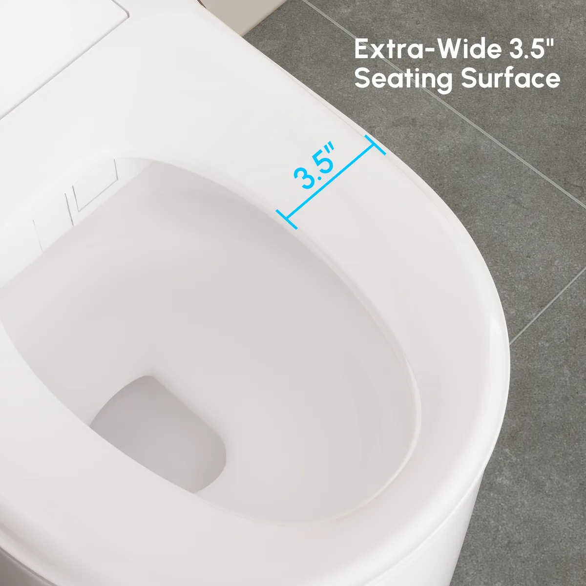 Fitro H3 Wall-Mounted Smart Bidet Toilet with Built-In Tank, Foam Shield, cUPC & ETL — image 4