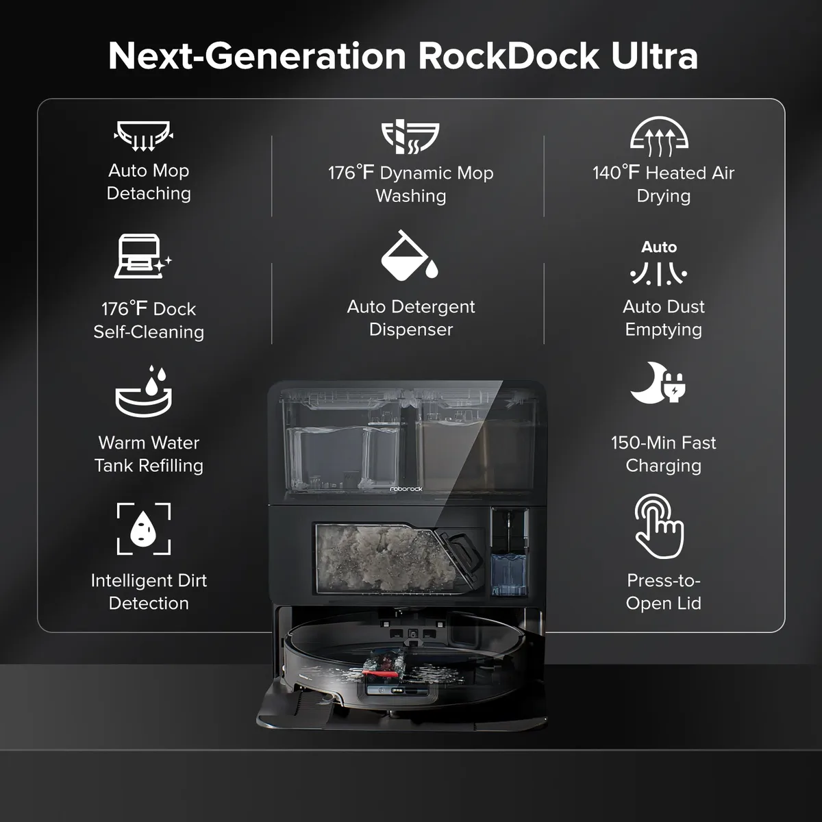 Roborock Saros 10 Robot Vacuum with Dual Anti-tangle System (Upgraded from S8 MaxV Ultra) — image 5