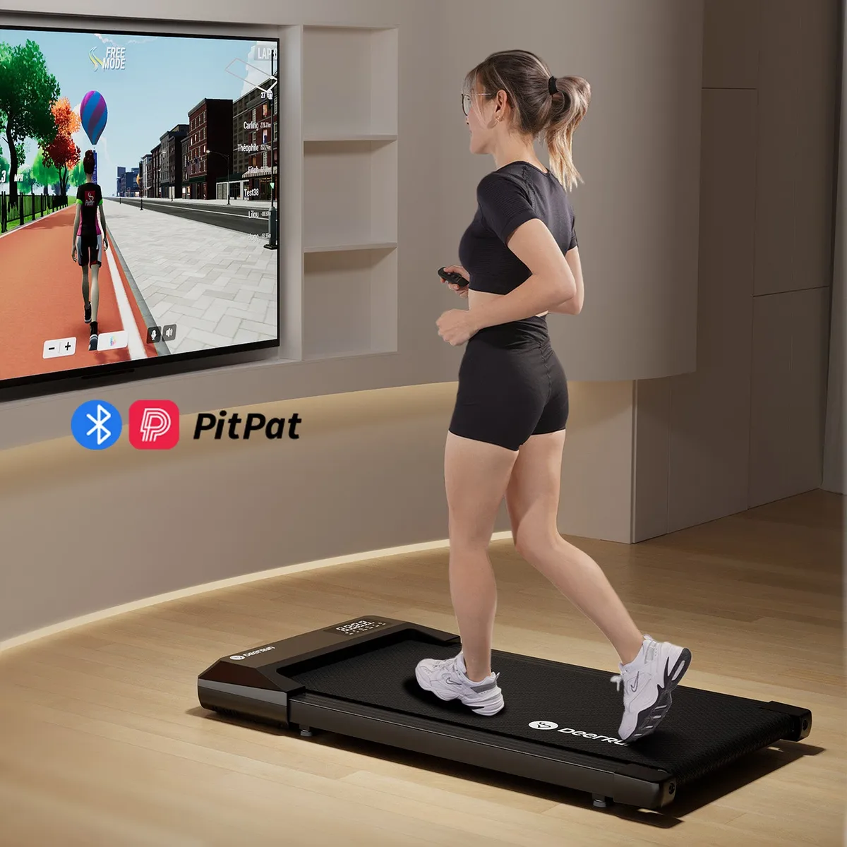 Q1 Urban Mini Under-Desk Treadmill with Remote Control — image 6