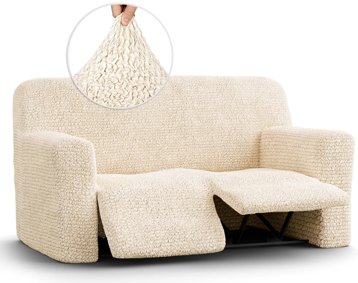 Recliner Sofa Slipcover - 1-Piece Furniture Protector - Form Fit, Machine Washable -MicrofibraCollection — image 11