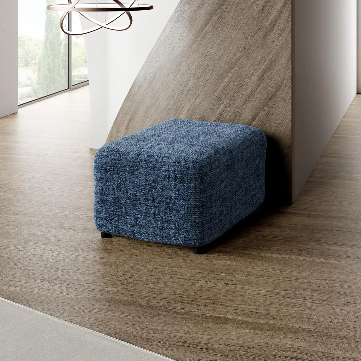 Ottoman Slipcovers - 1-Piece Furniture Protector - Form Fit, Machine Washable -Microfibra PrintedCollection — image 7