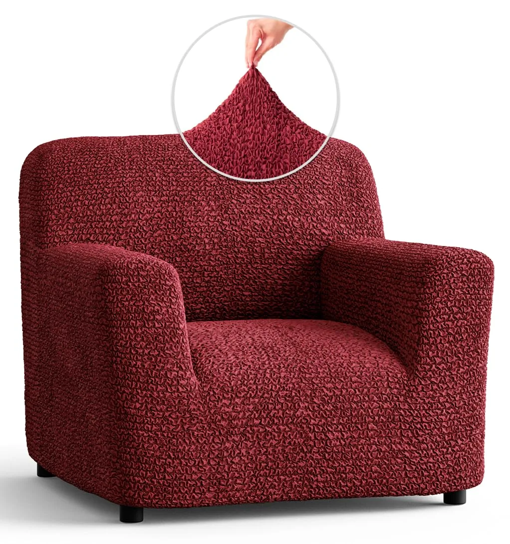 Recliner Chair Slipcover - 1-Piece Furniture Protector - Form Fit, Machine Washable -MicrofibraCollection