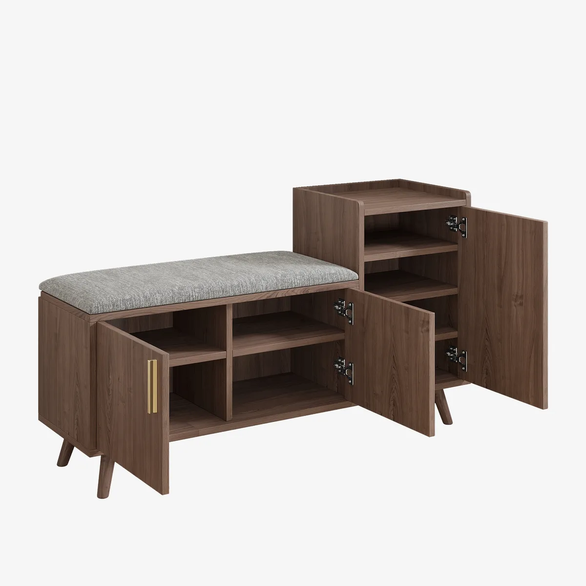 Shoe Storage Entryway Bench — image 28