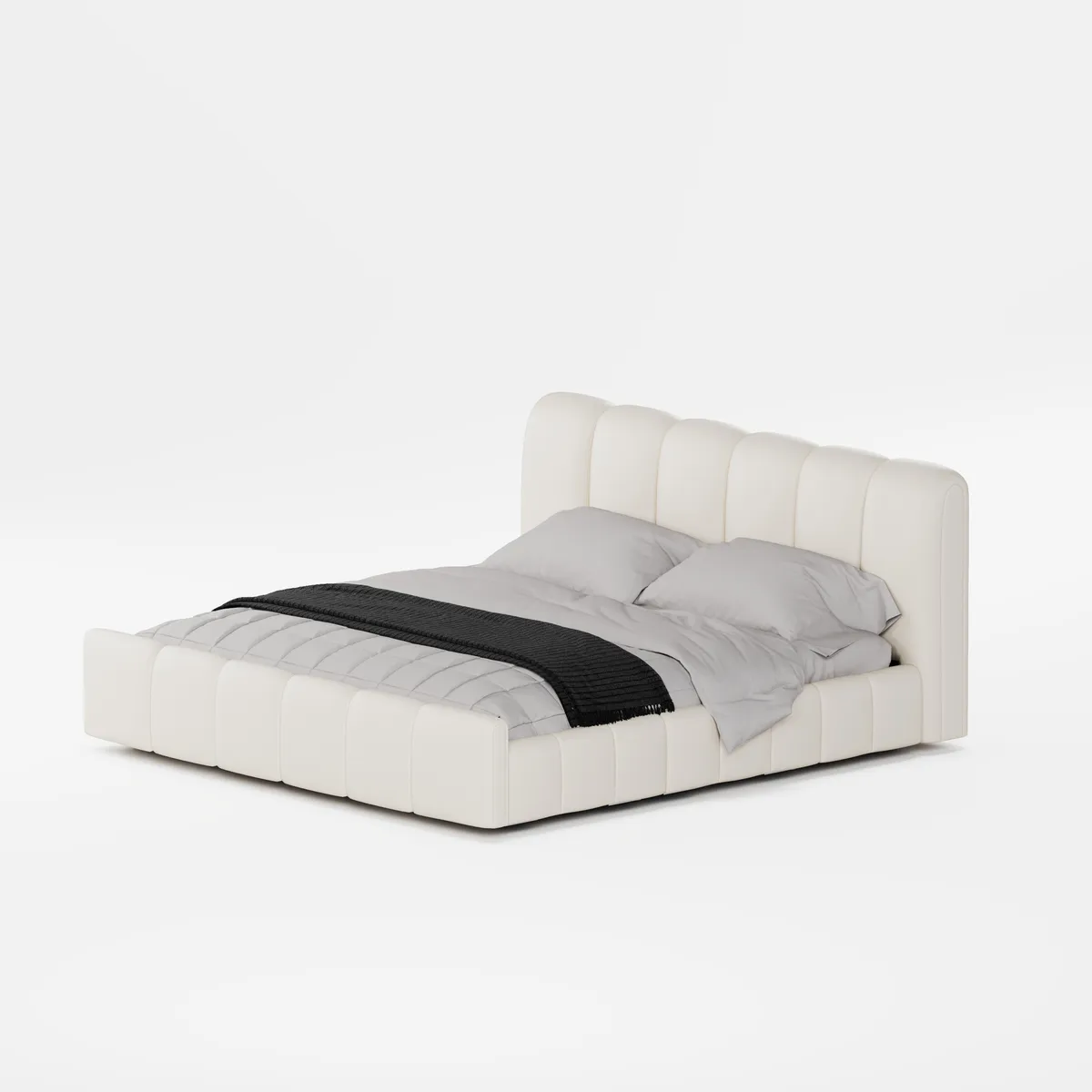 Humply Queen Faux Leather Storage Bed with Drawers — image 19