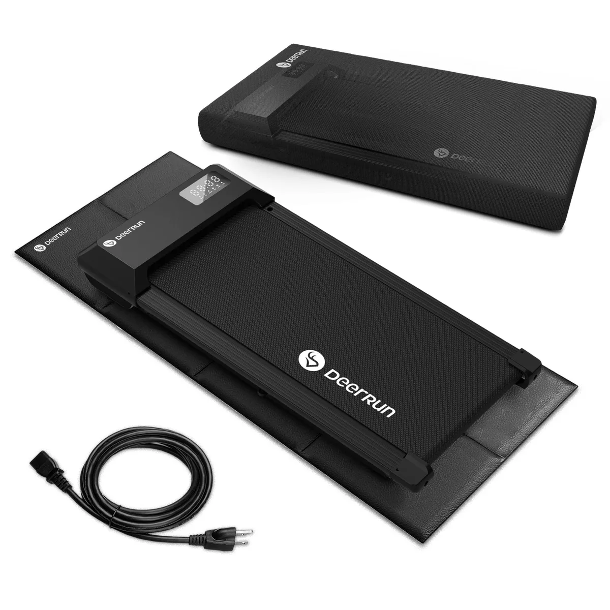 Essential Treadmill Accessories - Power Cord & Dust Cover & Mat