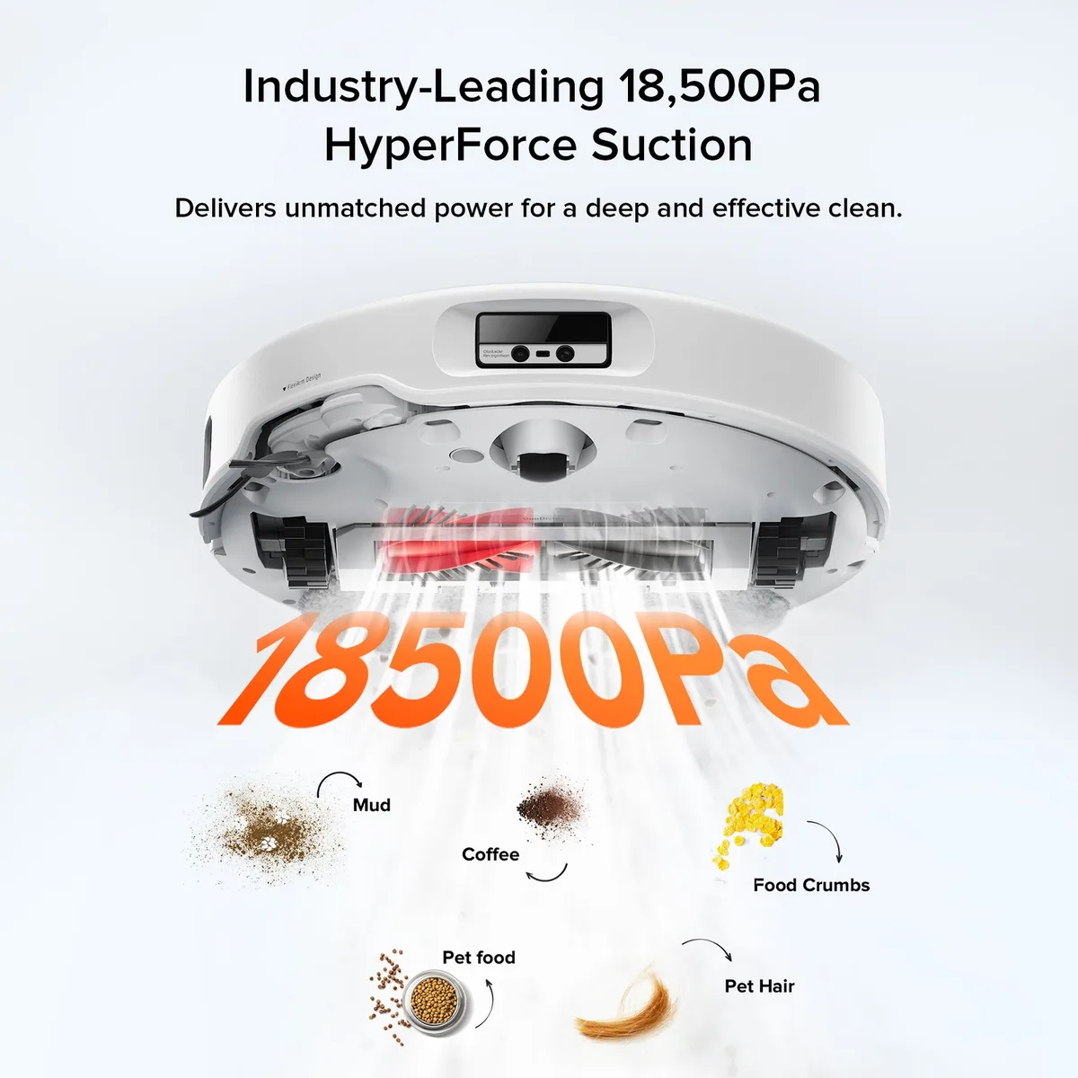 【Certified Refurbished 90% New】Roborock Qrevo Edge Robot Vacuum with Multifunctional Dock 3.0 (Upgraded from Qrevo Master) — image 3