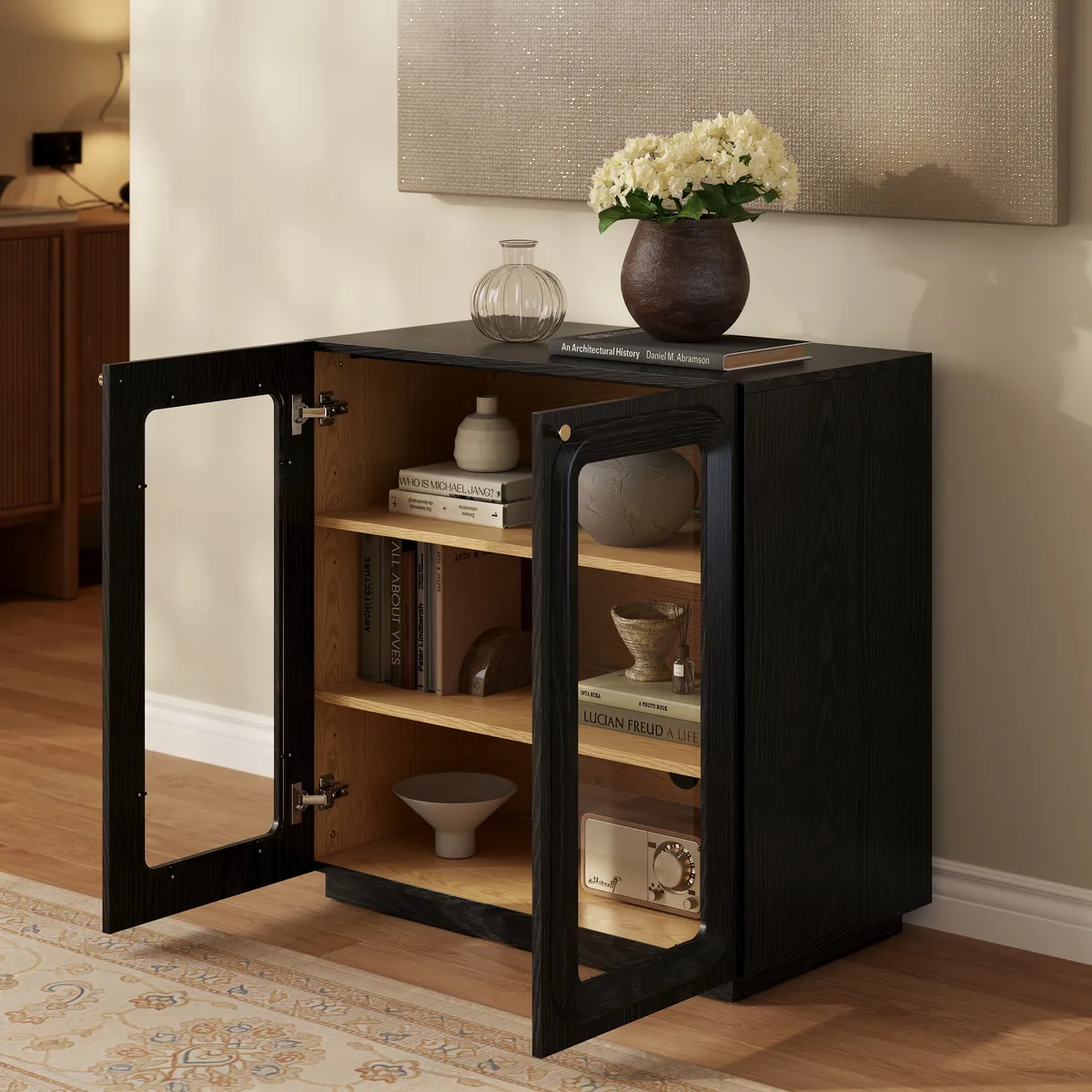 94" TV Stand with Chest Cabinet with Storage — image 6