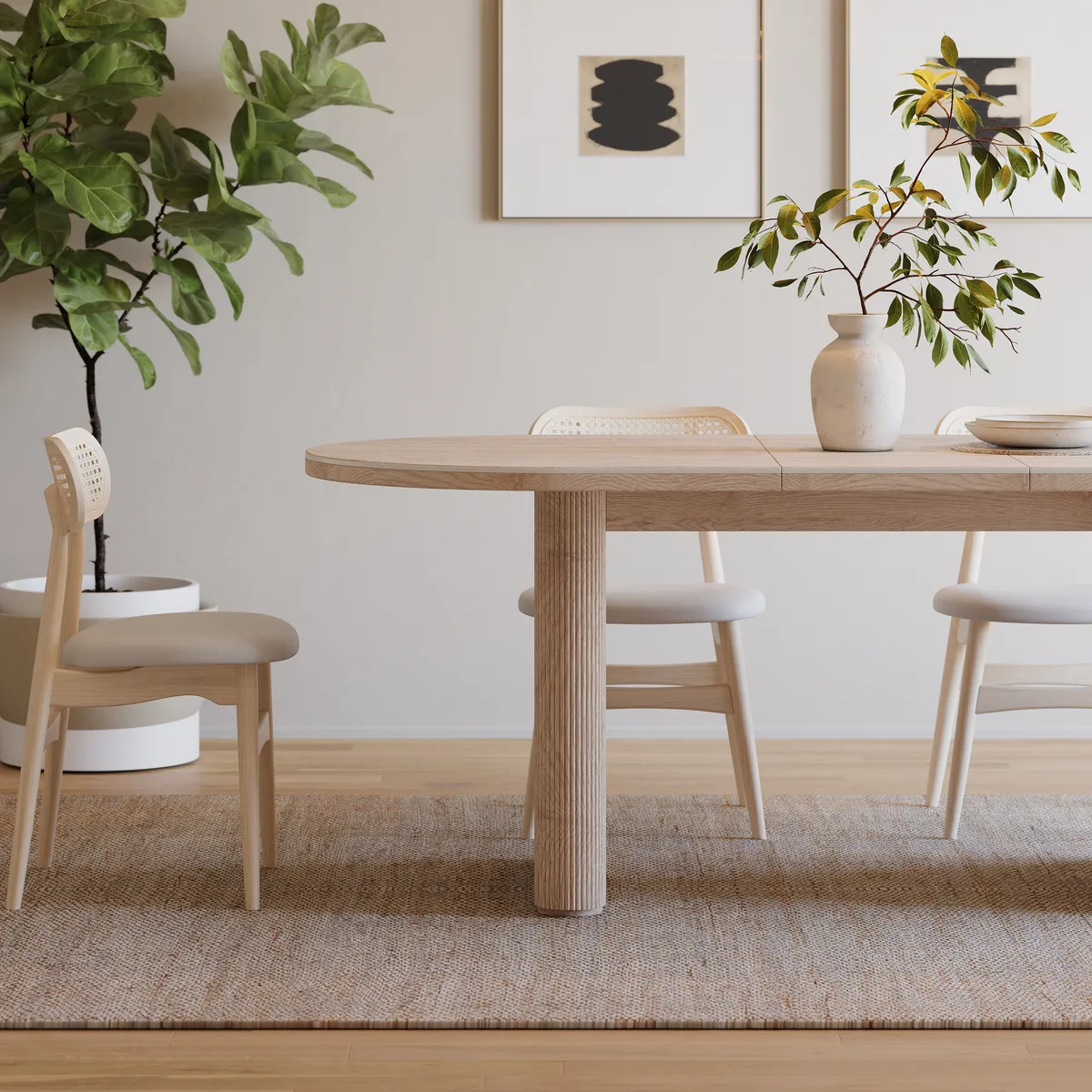 79''-95'' Oval Dining Table — image 8