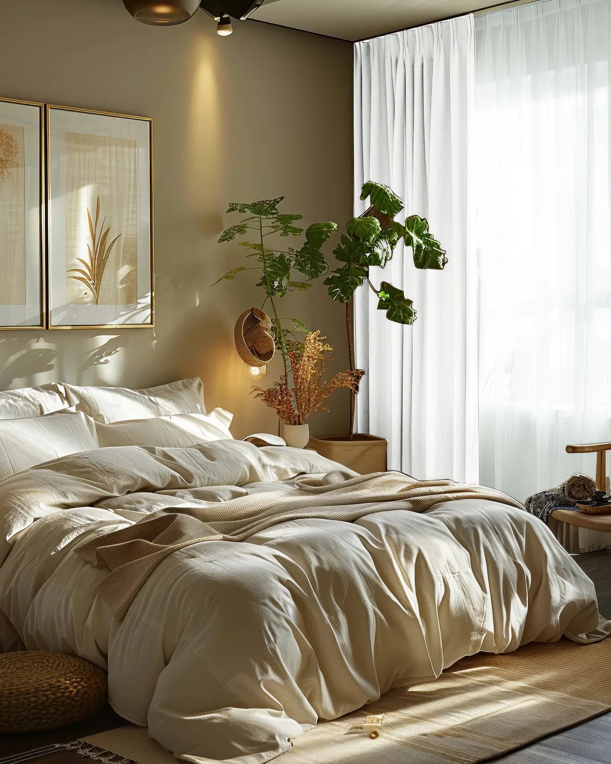 Laborien Linen Look Textured Custom Curtain — image 4