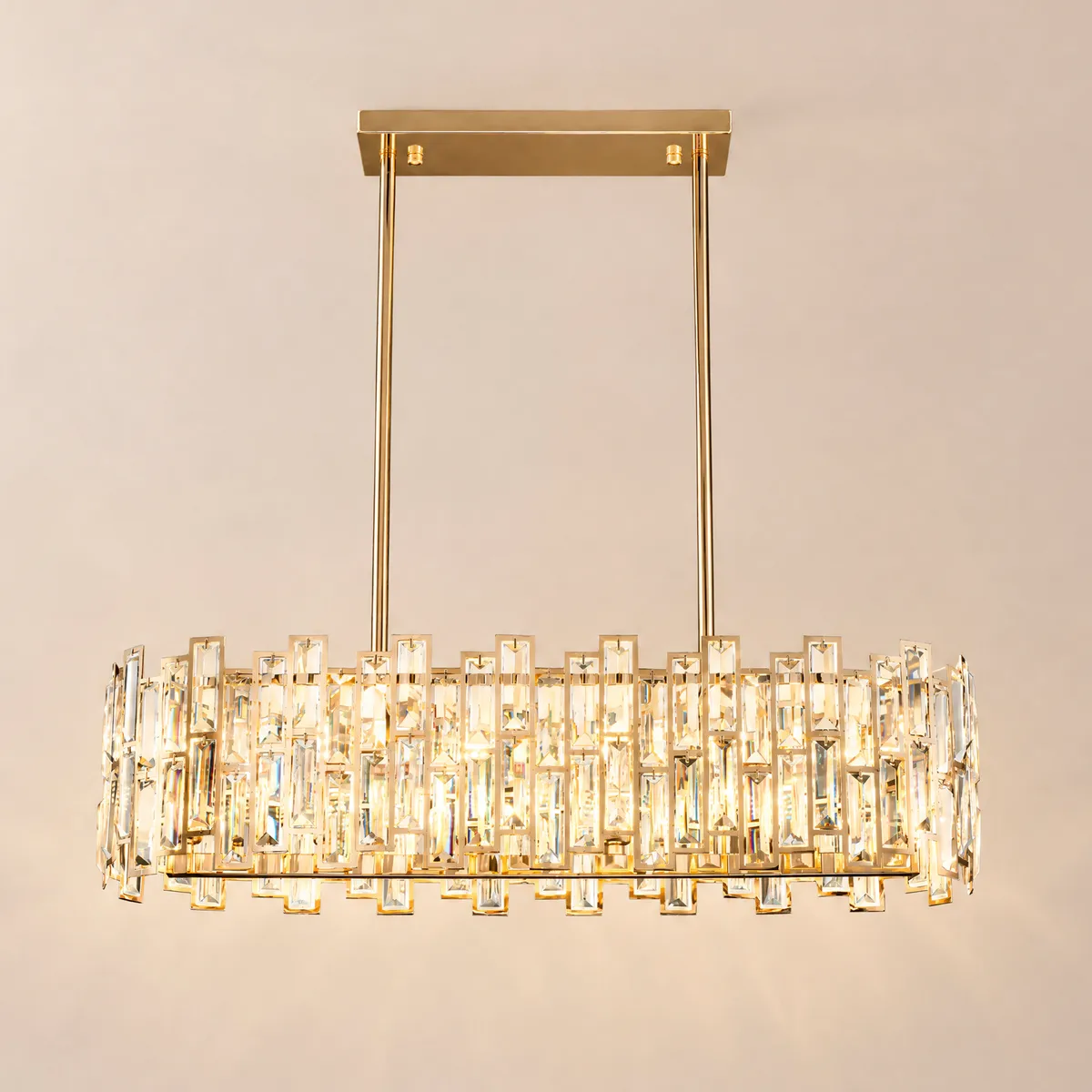 Clyvra 6-Light Kitchen Island Light Crystal Ceiling Light — image 8