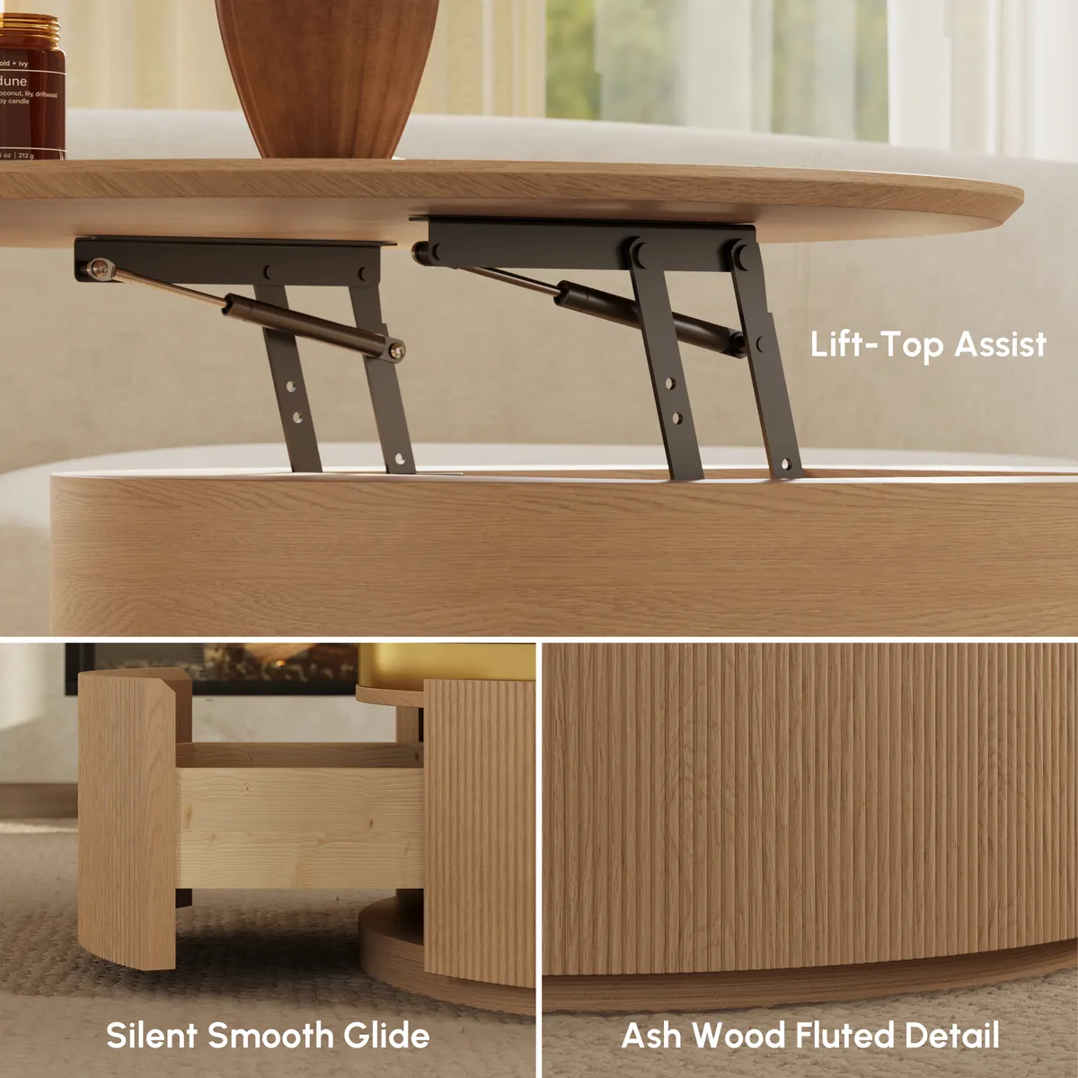 32" Fluted Lift-Top Round — image 19