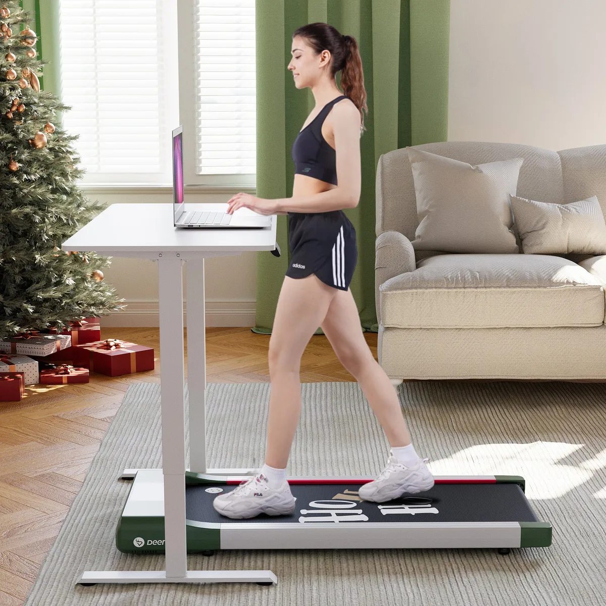 DeerRun®Electric Standing Desk, 47 x 23 Inches Height Adjustable — image 5