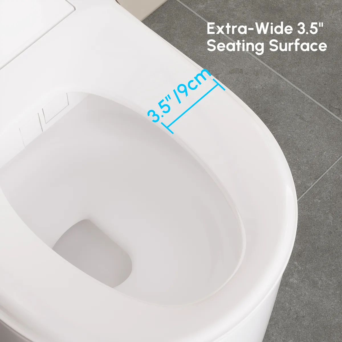 Fitro H3 Wall-Mounted Smart Bidet Toilet with Built-In Tank, Foam Shield, cUPC & ETL — image 15
