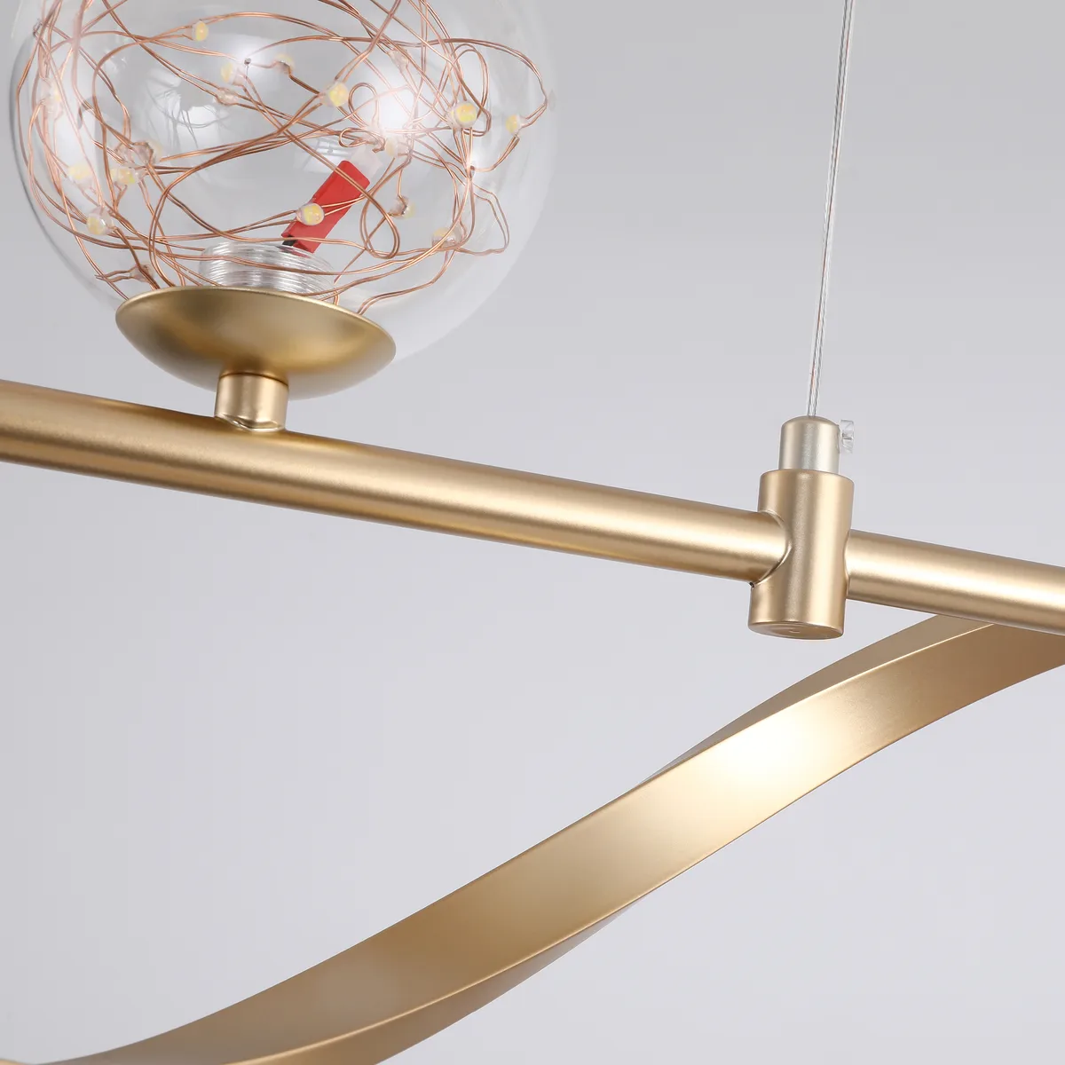 Set Of Two 4-Light LED Linear Dimmable Kitchen Island Lighting — image 27