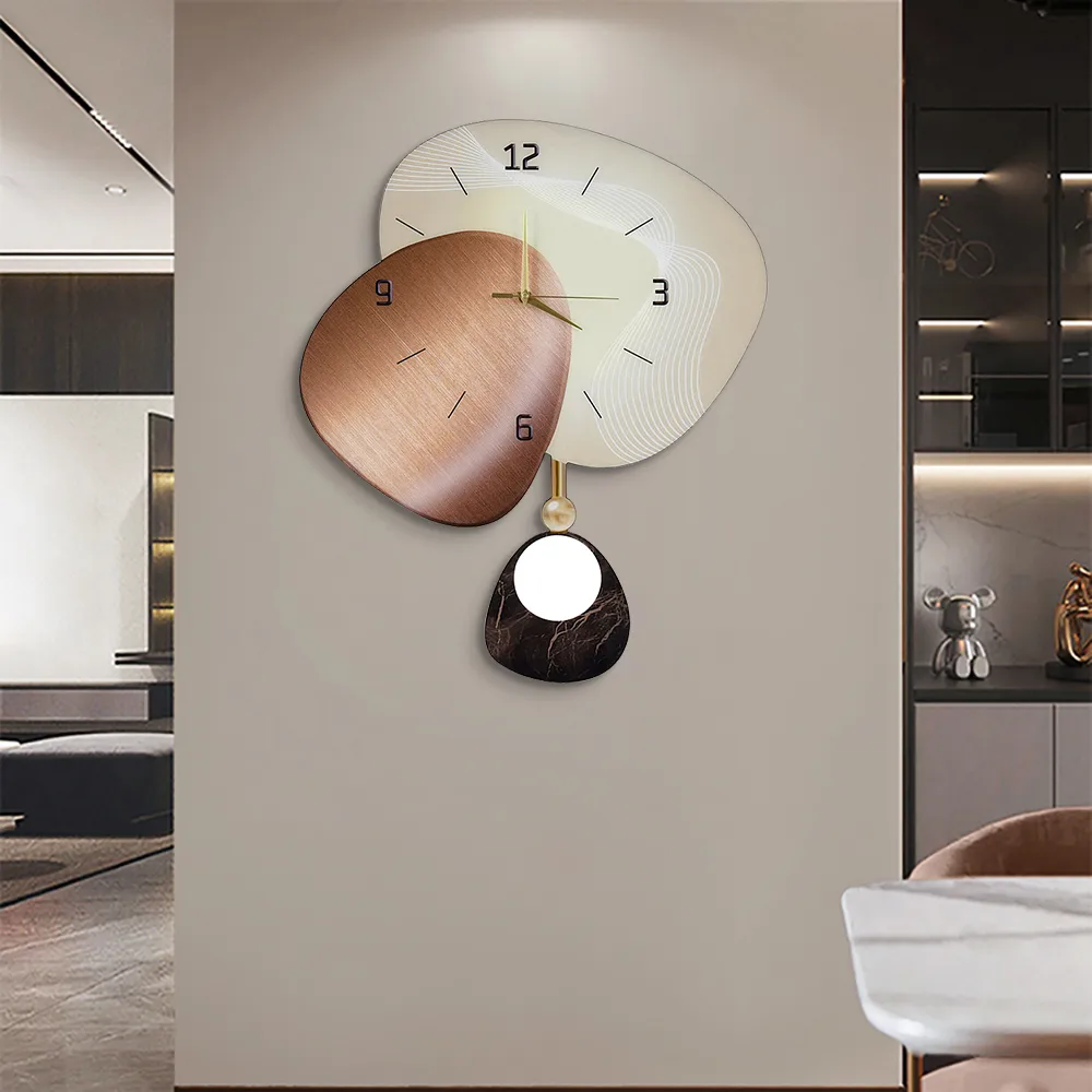 24" LED Wall Clock with 3-Color Dimming and Remote Control — image 3