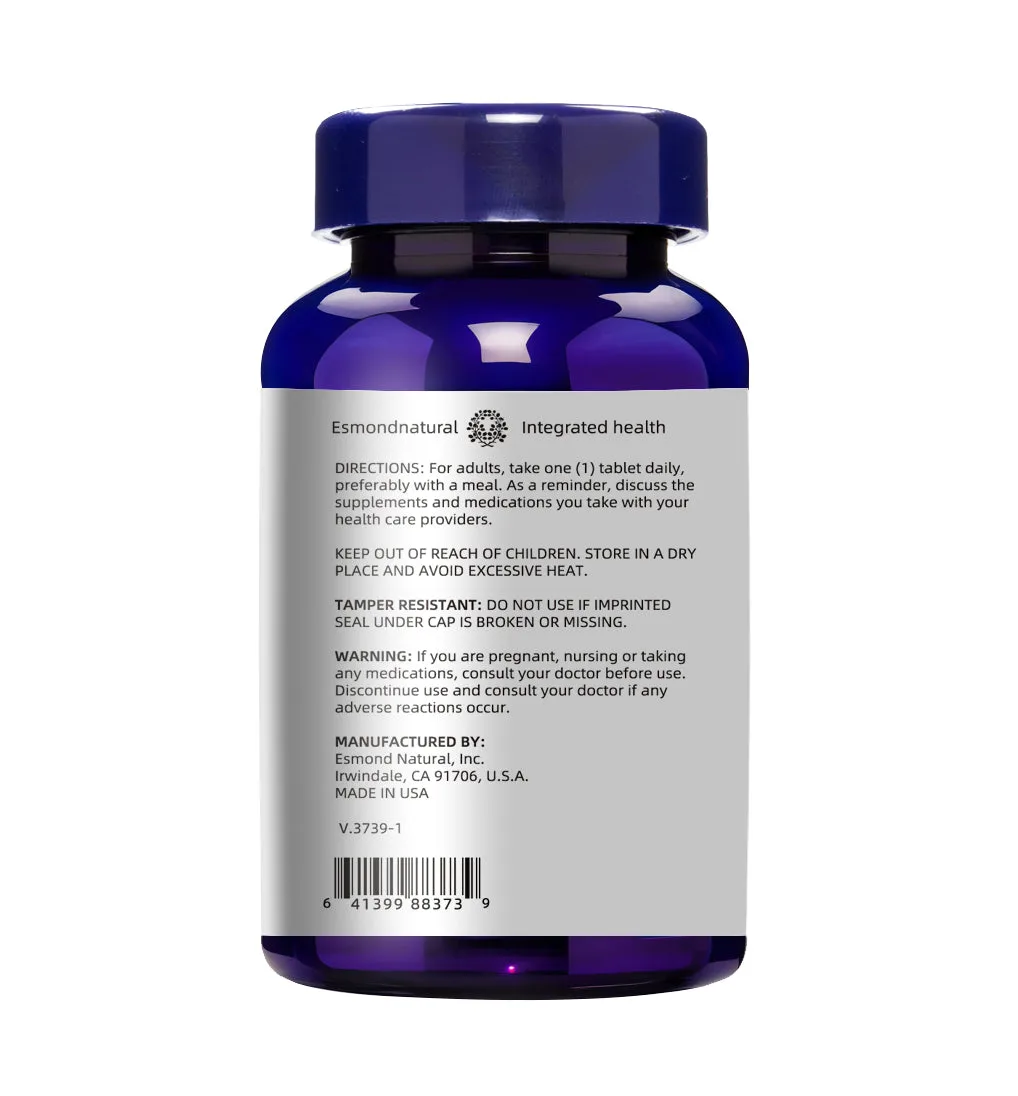 Theanine Complex (L-Theanine 200mg with GABA, Magnesium & Herbal Blend – Supports Relaxation, Calm Mood & Daily Wellness), USA, FDA, GMP, NPAC-60 Tablets — image 2